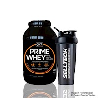 Proteína Qnt Prime Whey 4.4lb Chocolate Brownie + Shaker